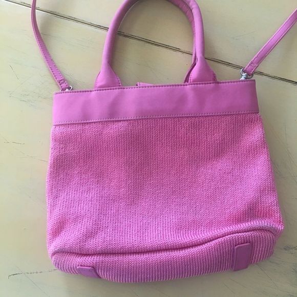The Sak Pink Crochet Small Purse Crossbody - Picture 5 of 11